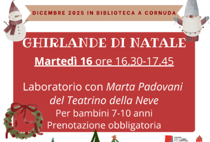 IN BIBLIOTECA SOTTO L'ALBERO: Ghirlande di Natale