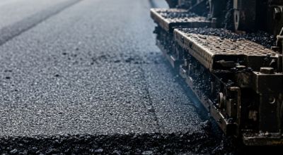Lavori strada asfalto cantiere
