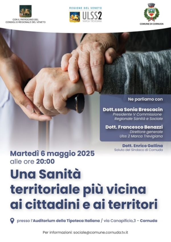 Locandina sanità territoriale