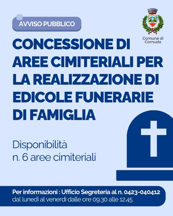 Concessione aree cimiteriali